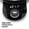 OXO Brew Adjustable Temperature Kettle, Electric, Clear view 2