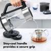 OXO Brew Adjustable Temperature Kettle, Electric, Clear view 4