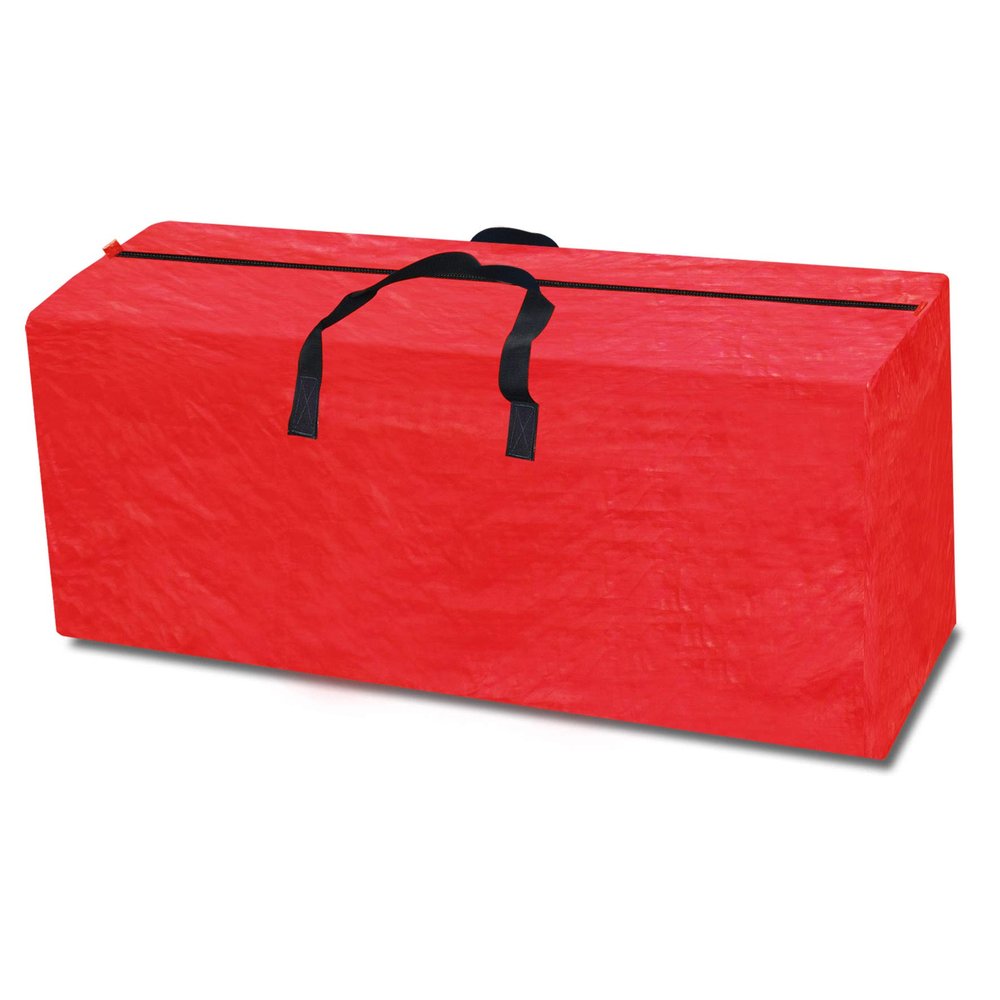 Strong Camel Heavy Duty Large Artificial Christmas Tree Storage Bag For Clean Up Holiday Green Up to 9ft (Red)