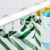 Qulable 24 pcs Shower Curtain Rings Plastic Shower Curtain Hooks C-Shaped Rings Hook Hanger Bath Drape Loop Clip Glide Bathroom Shower Window Rod (Clear) view 3