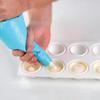 Silikomart STONE 85 Silicone Mold  8 Cavities with Border  2 1/2" x 2 1/2" x 1 1/8"  Non-Stick Mold for Cakes, Plated Desserts, and Mousse view 2
