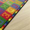 Flagship Carpets Early Blocks Colorful ABC Alphabet Children's Rug for Classroom or at Home Educational Learning Area, Playroom, Kid's Bedroom Mat, 3' x 5', Multi-Color view 3