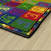 Flagship Carpets Early Blocks Colorful ABC Alphabet Children's Rug for Classroom or at Home Educational Learning Area, Playroom, Kid's Bedroom Mat, 3' x 5', Multi-Color view 4