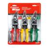 3pc Wiss Tin Aviation Snips Cutting Tools Set Color Coded Snippers M123R view 3