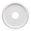 Westinghouse 7773300 15-3/4-Inch Round Beaded White Finish Ceiling Medallion view 1