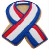 Ann Clark Cancer Awareness Ribbon Cookie Cutter Large 4, Made in USA view 2