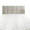 Royal Hotel Bedding Hypoallergenic Cool Fitted Topper, Viscose Made from Bamboo, and Jacquard Fitted Mattress Topper, Extra Plush and Soft Mattress Pad, King view 1