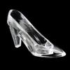 Fancy Cinderella Clear Slipper Party Favor Candy Holder Weddings Parties Showers 12 Ct view 1