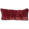 Pillowtex Plush Body Pillow Cover  Fuzzy Pillow Cover Burgundy 20x54 view 1