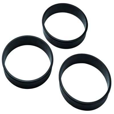 Matfer Bourgeat Exoglass Tart Rings, 4", Pack of 6