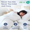 King Size, White Alternative Down Comforter - Warm, Lightweight & Breathable Hotel Quality Bedding Set for Men, Women, Kids and Teens - All Season Oversized Cooling Microfiber Duvet Insert Comforter view 2