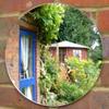 Super Cool Creations Circle Garden Mirror - 20cm / 7.9in view 1