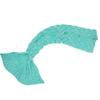 AmyHomie Mermaid Tail Blanket for Adults, Crochet Mermaid Blanket for Women Soft All Seasons Sleeping Blankets Gift for Teen Girls (ScaleMint,Adults) view 3