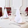 Utopia Kitchen White Cloth Napkins [12 Pack, 18x18 Inch] Absorbent Cotton Blend Washable and Reusable for Dinner, Restaurant, Lunch, Wedding and Hotel view 2