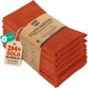 Utopia Kitchen Orange Cloth Napkins [12 Pack, 18x18 Inch] Absorbent Cotton Blend Washable and Reusable for Halloween, Thanksgiving, Dinner, Restaurant, Lunch, Wedding and Hotel view 1