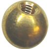 8/32 x 1/2 Dia Tapped Brass Ball (8 pieces) view 1