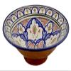 Treasures Of Morocco Hand Made Moroccan 14 Inches Serving Plate Pasta Bowl Salad Bowl Mediterranean Pottery view 3