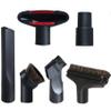 GIBTOOL Vacuum Attachments Accessories Cleaning Kit Brush Nozzle Crevice Tool for 1 1/4 inch & 1 3/8 inch Standard Hose 6pcs view 1