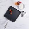 All-Clad HA1 Hard Anodized Nonstick Griddle 11x11 Inch Oven Broiler Safe 500F, Lid Safe 350F Pots and Pans, Cookware Black view 3
