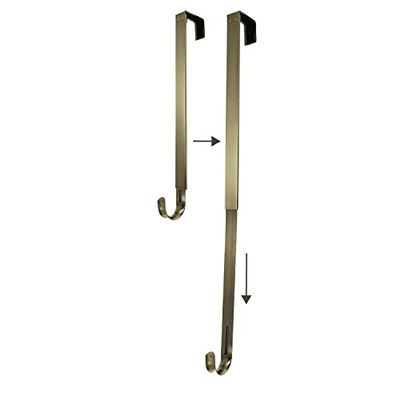 Haute Decor Adjustable Length Wreath Hanger - 20 Lb. Capacity