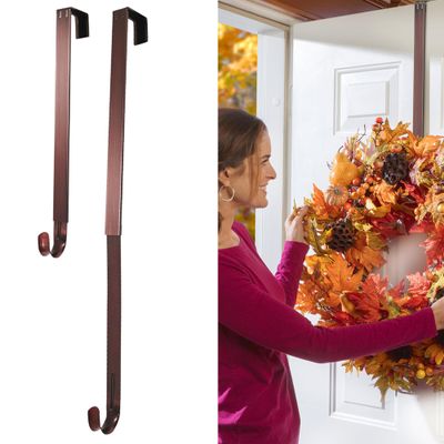 Haute Decor Adjustable Length Wreath Hanger - 20 Lb. Capacity