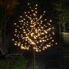 Lightshare 6.5FT 208 LED Cherry Blossom Tree, Lighted Artificial Tree for Decoration Inside and Outside, Home Patio Wedding Festival Christmas Decor view 1