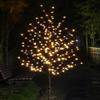 Lightshare 6.5FT 208 LED Cherry Blossom Tree, Lighted Artificial Tree for Decoration Inside and Outside, Home Patio Wedding Festival Christmas Decor view 2