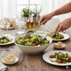 Golden Vine Salad Server Set, 11-Inch, Silver/Gold view 3