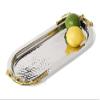 gilt leaf long oval dish view 2
