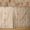 Greenland Home Antique Rose Bed Skirt, King, Multi view 1