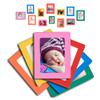 Lubber 12-pack Colorful Magnetic Picture Frames for Refrigerator 4x6 2x3 3x5 inch Photo Note Schedule Holder Gift for Kids Friends Family view 1