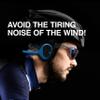 Cyclist Wind Deflector Ear Muffs for Noise Reduction Earmuffs, Cycling Ear Wind Deflectors for Ear Wind Protection, Sensory Headphones for Hearing Aids Users Tinnitus Over-Ear Headphone (WHITE) view 3