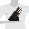 CUISINART Block Knife Set, 17pc Cutlery Knife Set with Steel Blades for Precise Cutting, Lightweight, Stainless Steel, Durable & Dishwasher Safe, C77SS-17P view 3