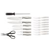 CUISINART Block Knife Set, 17pc Cutlery Knife Set with Steel Blades for Precise Cutting, Lightweight, Stainless Steel, Durable & Dishwasher Safe, C77SS-17P view 4