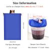 OTraki 28x45 inch Extra Large Laundry Bag 2 Pack Drawstring Laundry Hamper Bag Heavy Duty Dirty Clothes Bag Washable Organizer Storage for Camp Don't Drying, Melting 140-176 Blue view 3