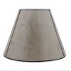 Urbanest Silver Mica Lampshade, 12-inch Bottom Diameter, 7.5-inch Height, Spider Fitter view 1
