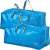 Ikea Frakta Storage Bag - Blue (2 PACK) view 1