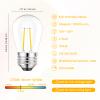 Svater 15 Pack 2W S14 Replacement LED Bulbs for Outdoor String Light, Dimmable Plastic Vintage Edison Bulb Lights, E26 Base,IP65 Waterproof, Warm White 2700K view 2