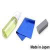 Yoshihiro 100% Pure Tsubaki Japanese Knife Maintenance Oil 3.4 oz & Large Sabitori Rust Erasers Set - Made in Japan view 3
