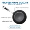 Viking 5-Ply Non Stick Frying Pan, 10 Inch Stainless Steel Nonstick Fry Pan, 5 Liters, Satin Finish view 4