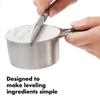 OXO Good Grips 4 Piece Stainless Steel Measuring Cups with Magnetic Snaps view 4