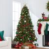 Best Choice Products Artificial Christmas Tree, 7.5ft Premium Unlit Realistic Spruce Holiday Dcor w/Dense Branches, Easy Assembly, Metal Base view 3