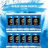 Color Blaze Baby Gender Reveal Color Powder Packets - 75 g Each - 10 Packs of Blue Colored Powder for Boy - For Car & Motorcycle Burnout, Exhaust, Color Toss, Photoshoot, Party & Festival - Blue view 2