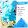 Color Blaze Baby Gender Reveal Color Powder Packets - 75 g Each - 10 Packs of Blue Colored Powder for Boy - For Car & Motorcycle Burnout, Exhaust, Color Toss, Photoshoot, Party & Festival - Blue view 4