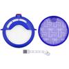 Anewise Filter Kits repalcement for Dyson dc25 vacuum Ball filters, Includes 1Pcs 919171-02 Washable Pre Motor Filter and 1Pcs 916188-05 Hepa filter, Fits DC-25 Models view 1