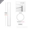 WGVI Hurricane Candle Holder Sleeve, Wide 2", Height 16", Clear Glass Cylinder Candleholder, Chimney Tube, Open Ended Candle Shade, 24 Pieces Bulk view 2