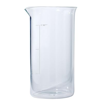 Aerolatte Universal Borosilicate Glass Replacement Carafe For French Press Coffee Maker, 3-Cup, 12-Ounce Capacity (12 oz, 350 ml)