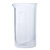 Aerolatte Universal Borosilicate Glass Replacement Carafe For French Press Coffee Maker, 3-Cup, 12-Ounce Capacity (12 oz, 350 ml) view 1
