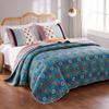 Greenland Home Thalia Quilted Bedding Set, 3-Piece King/Cal King, Tango, One Set view 4