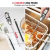 ThermoPro TP02S Digital Food Thermometer for Cooking Bread Baking Sourdough Liquids, Meat Thermometer Digital with Super Long Probe for Grill Kitchen BBQ Oil Milk Yogurt Candy Making Accessory view 3